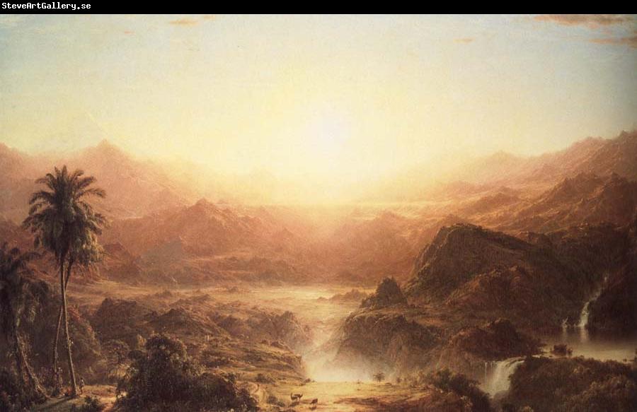 Frederic Edwin Church The andes of Ecuador